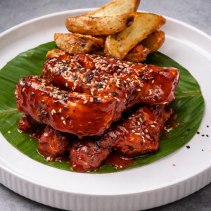costillas bbq