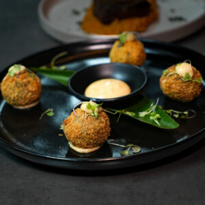 croquetas de setas